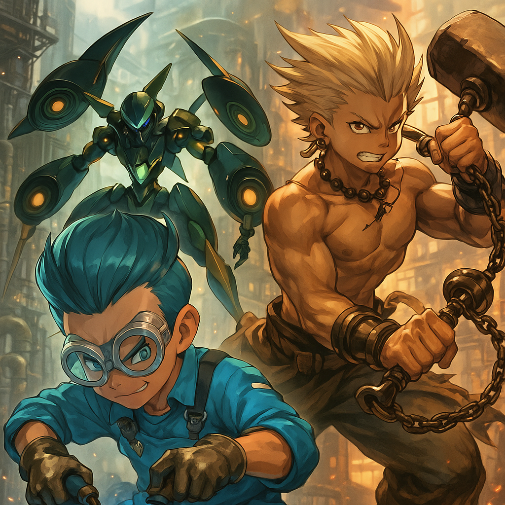 キャラクター集合イラスト